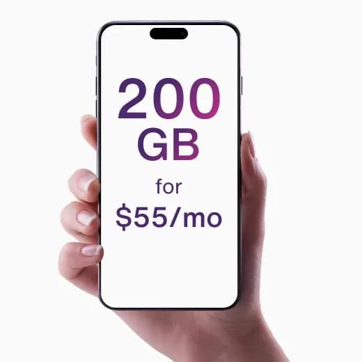TELUS 55 $/200 Go